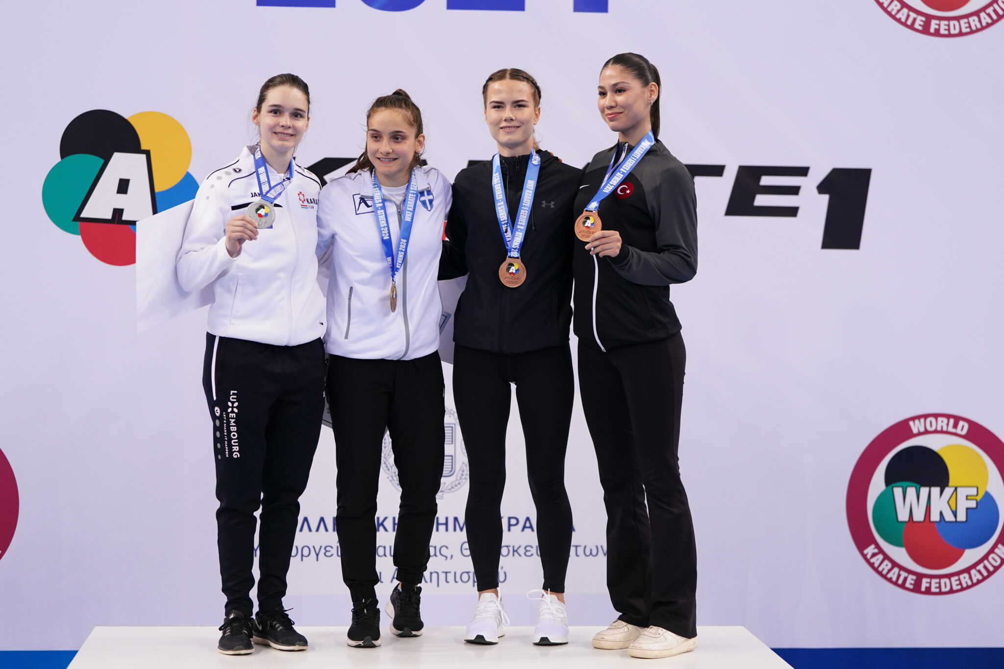 Athena has started the 2024 WKF Karate season | Martial Art News